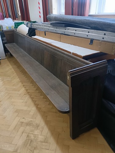 Oak church pew - oak, oswald's