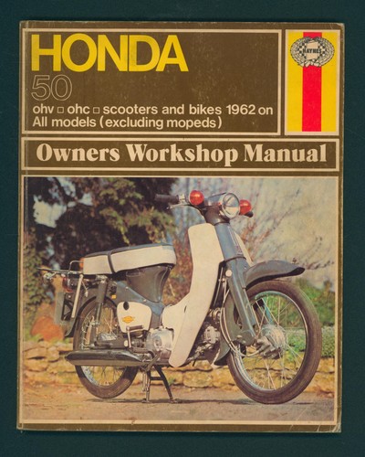Honda ohv ohc haynes - 50, manual