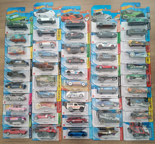 Hot wheels x50 cars 64 - wheels, 1:64
