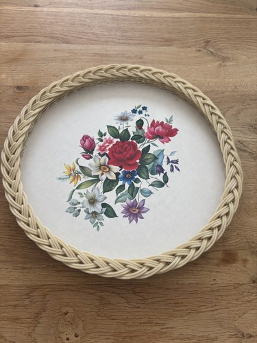 Vintage royal melamine - vintage, round