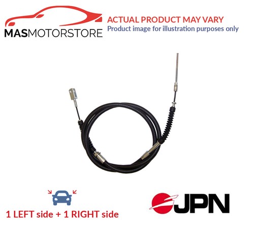 Handbrake cable pair - cable, jpn
