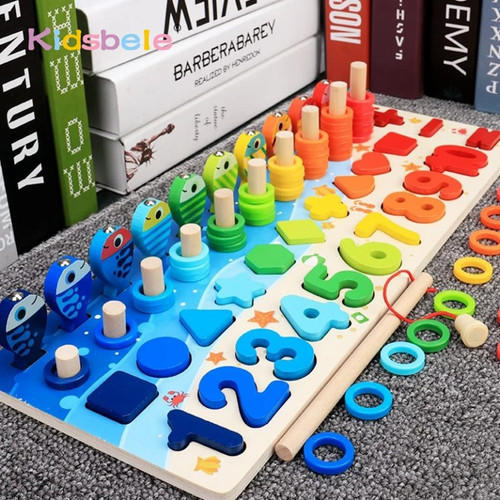 Kids montessori math - math, toys