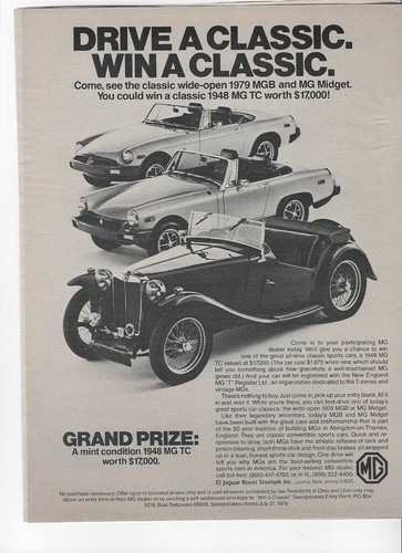 1979 mgb and - 1979, mg