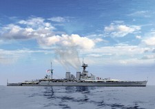 HMS HOOD - LIMITED EDITION ART
