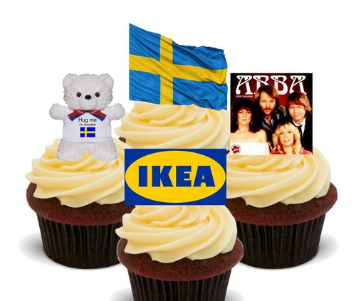 Sweden fun pack - sweden, edible