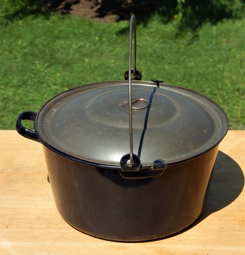 Vintage antique blue metal - blue,