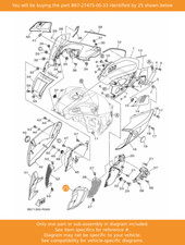 YAMAHA Cap 1, B67-27475-00-33