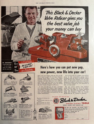 1953 black decker portable - 1953,