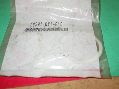 Genuine honda exhaust gasket - exhaust,