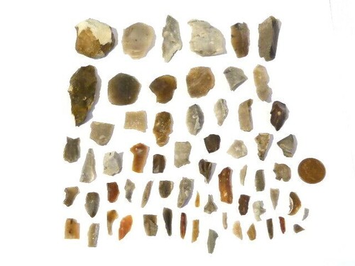 Original flint flakes - original,