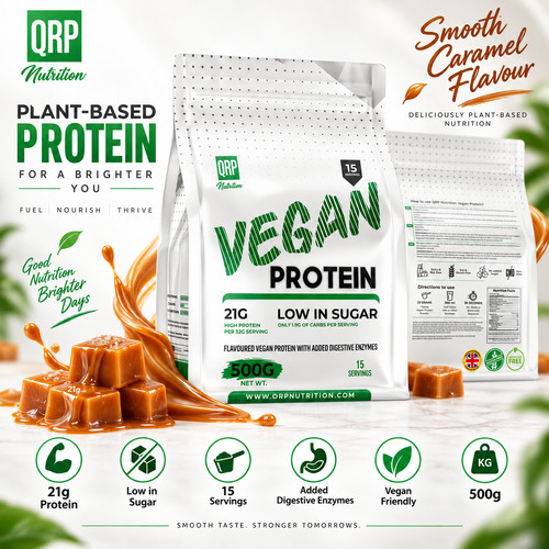 Qrp nutrition vegan protein - qrp,