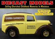 OLD MORRIS Z 5CWT VAN; GAMMA