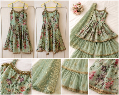 Sharara suit - sharara,