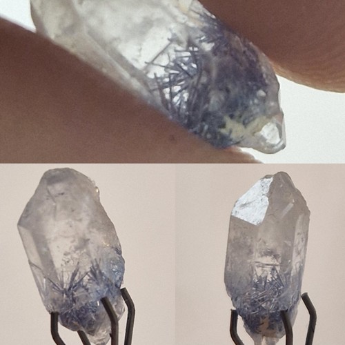 Natural dumortierite quartz - dumortierite,