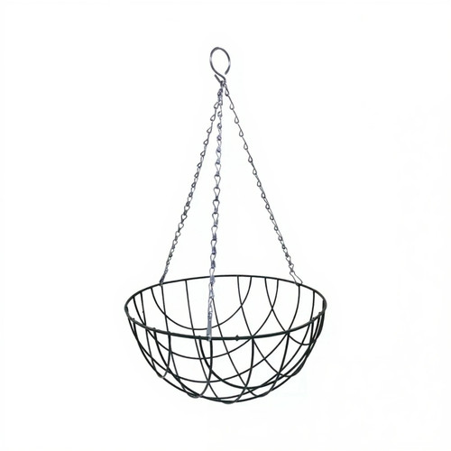 Wire hanging basket round - 12",