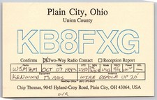 1990 KB8FXG Plain City Ohio