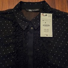 Zara black diamanté