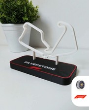 Silverstone F1 Racetrack Display 3D Printed