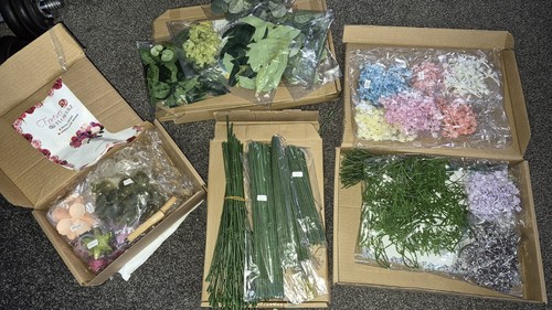 Craft job lot flower - job,