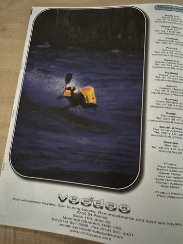 Riot 2001 kayak kayaking - riot,
