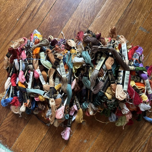 Embroidery floss lot - floss, plus