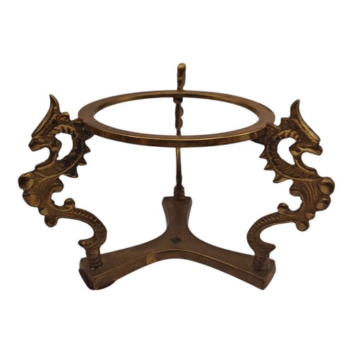 Brass ornate floral - brass,