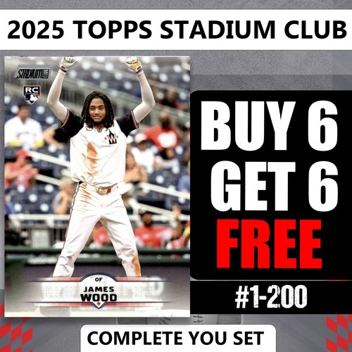 2025 topps stadium club - topps, #1-200