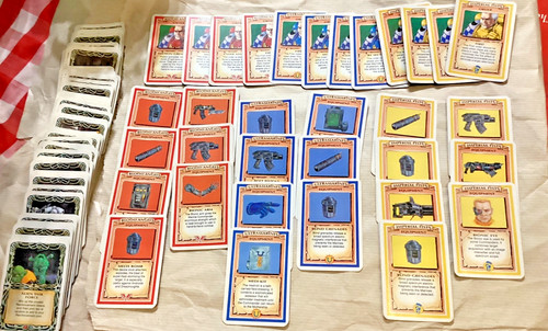 Space crusade spares - crusade, cards