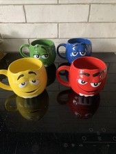Official M&M World Set Of 4 Large Character Mugs