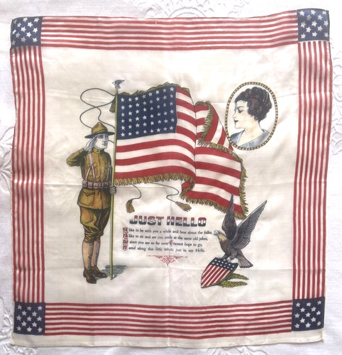 Ww1 patriotic silk - patriotic,