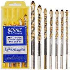 7pc TCT Tipped Multi-Material