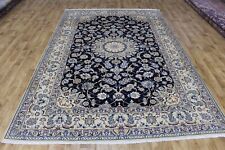STUNNING HANDMADE PERSIAN NAIN RUG WOOL AND SILK, EXCELLENT DRAWING 305 X 203 CM