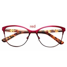 Vintage Cat Eye Plano Glasses Frames Retro Optical Eyeglasses Women Spectacles