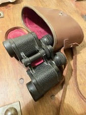 Vintage Barr & Stroud CF18 Binoculars Extra 8 X 30 In Original Leather Case…