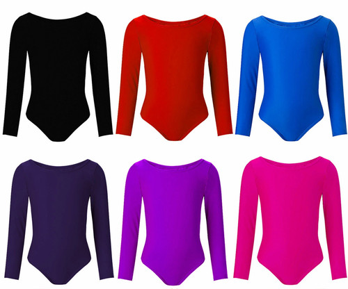 Girls long sleeve ballet dance - long,