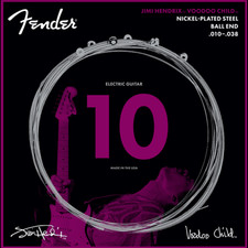 Fender Jimi Hendrix Voodoo Child Electric Guitar Strings - Ball End (10-38)
