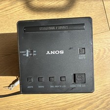 Sony cube icf black alarm - icf-c1,