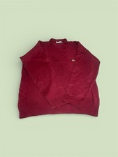 Lacoste Men's Burgundy Knitted