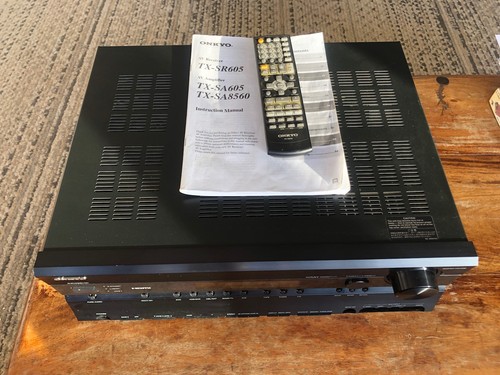 Onkyo sr605 receiver - tx-sr605, av