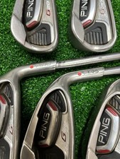PING G20 Irons 5-9 / Regular TFC 169 R Graphite Shafts / Red Dot