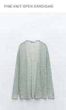 ZARA Sea Green Delicate Open