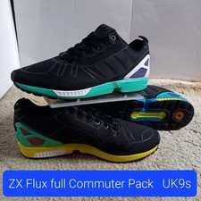 adidas ZX Flux Commuter Pack of 333 All 3 Pairs 2014 UK9 B24617-9 aZX Consortium
