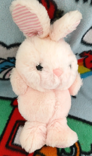 Vintage mothercare pink bunny - vintage,