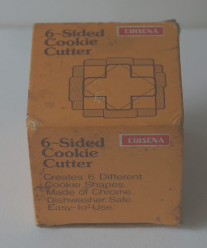 Vintage cuisena sided - 6-sided, cookie
