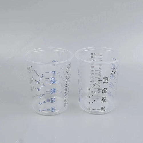10pcs 600ml plastic paint - 10pcs,