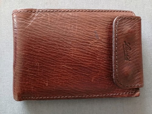 Vintage levi brown leather - levi's,