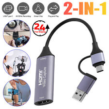 1080P Full HD Audio Video Capture Card 4K HDMI to USB 2.0 Video Capture Device