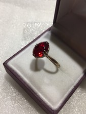 Rings  corund silver 875 Gold