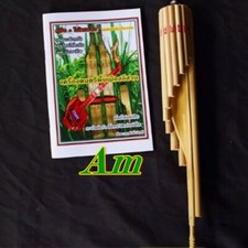Pan Flute Wote Bamboo Handmade
