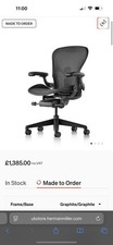 Herman Miller Aeron Chair Size